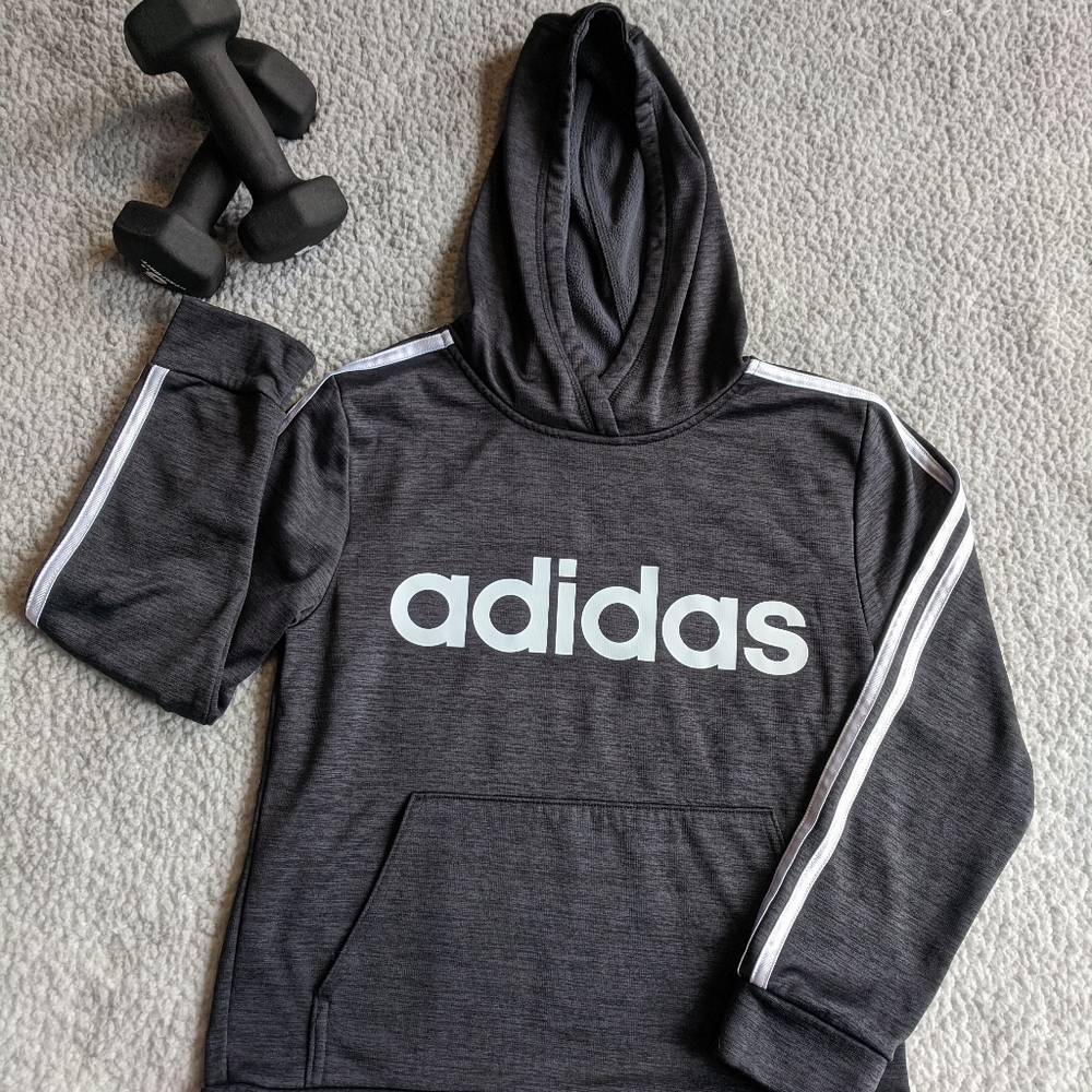 Adidas Boys M 10/12 Hoodie Sweatshirt